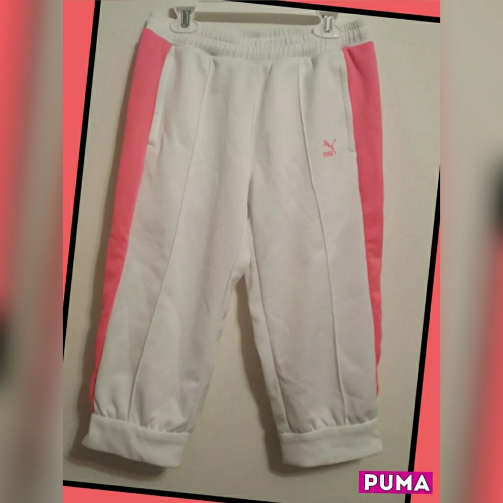 Puma Crop Capri Athletic Sport Sweat Pants XS